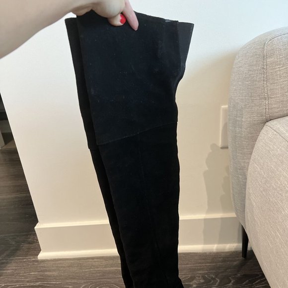 ALDO SUEDE OVER THE KNEE BOOTS - Picture 2 of 8